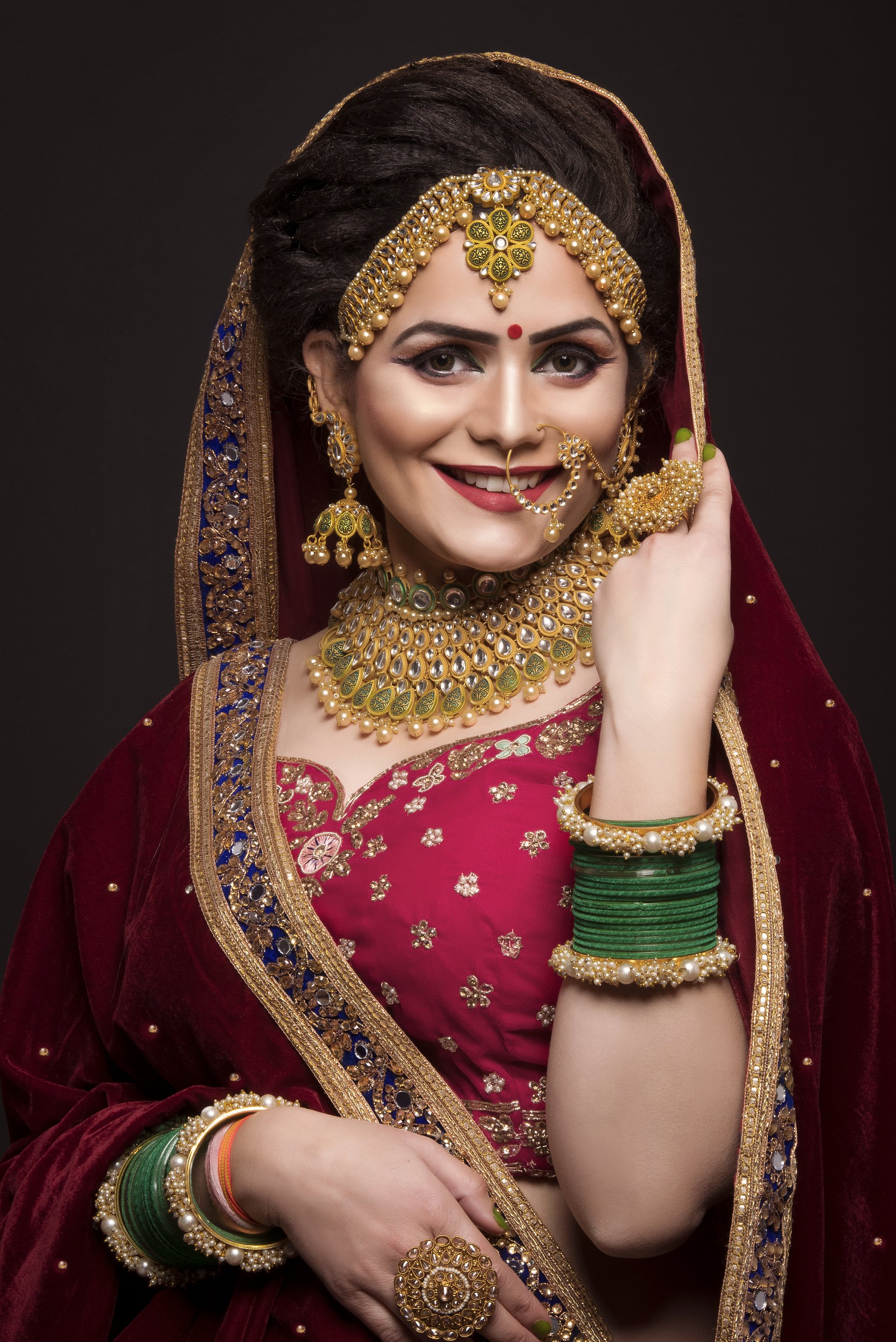 Bridal makeup look by Loyal Makeup Studio